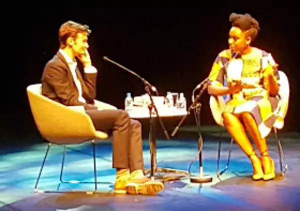 Chimamanda Adichie at Southbank Centre London for Half of a Yellow Sun: Ten Years On